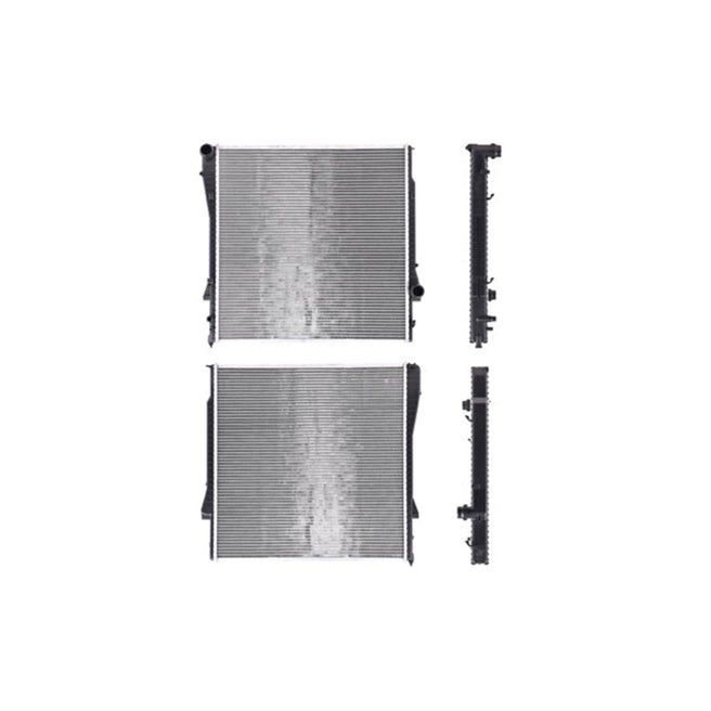 Radiador Bw X5 00-06 L6 3.0 Lts/V8 4.4, 4.8 Lts Aut C/S Aa 23 2/9X23 1/2X40Mm Alum Sold Polar