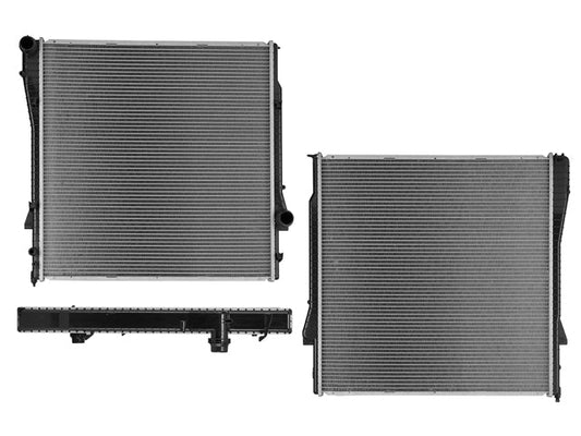Radiador Bw X5 00-06 L6 3.0 Lts Std C/S Aa 23 2/9X23 1/2X26Mm Alum Sold Polar