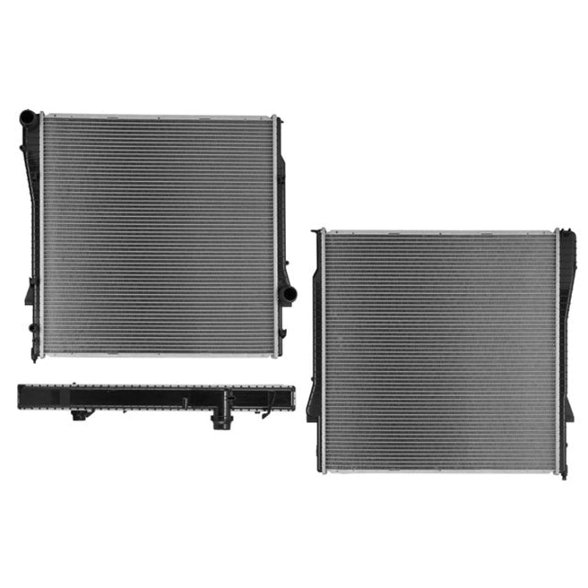 Radiador Bw X5 00-06 L6 3.0 Lts Std C/S Aa 23 2/9X23 1/2X26Mm Alum Sold Polar