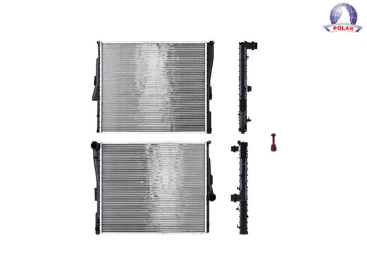 Radiador Bw X3 04-06 L6 2.5, 3.0 Lts Aut C/S Aa 22 5/6X19 3/5X32Mm Alum Sold Polar