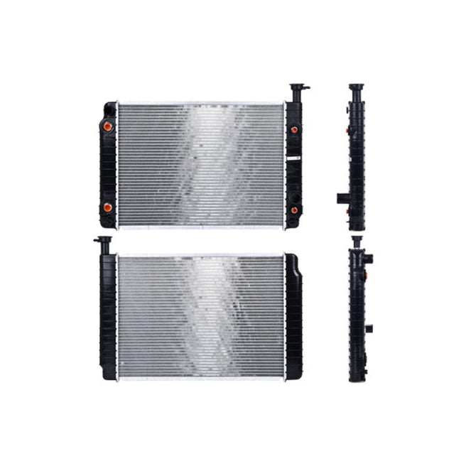 Radiador Cv Astro/Safari 85-94 V6 4.3 Lts Aut 2 Enfriadores S/Aa 23 5/8X17 1/4X26Mm Alum Sold Polar