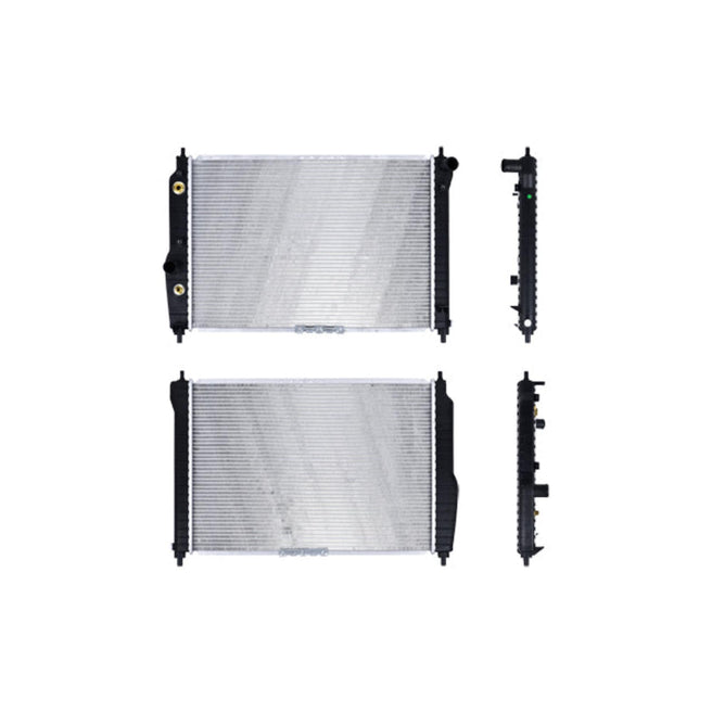 Radiador Cv Aveo 04-08 L4 1.5, 1.6 Lts C/Aa Aut 23 5/8X16 1/2X16Mm Alum Sold Polar