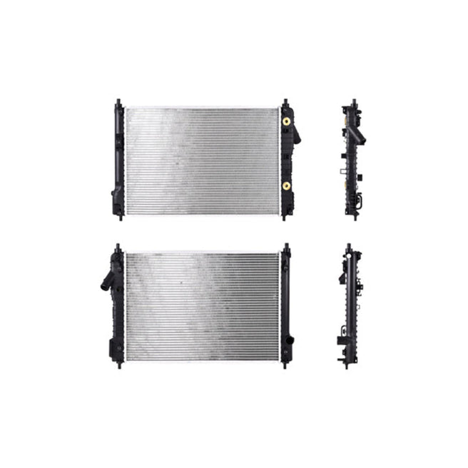 Radiador Cv Aveo 08-18/Pt G3 07-10 L4 1.6 Lts Con Enfriador Atras C/S Aa Aut 23 5/8X16 1/2X26Mm Alum Sold Polar