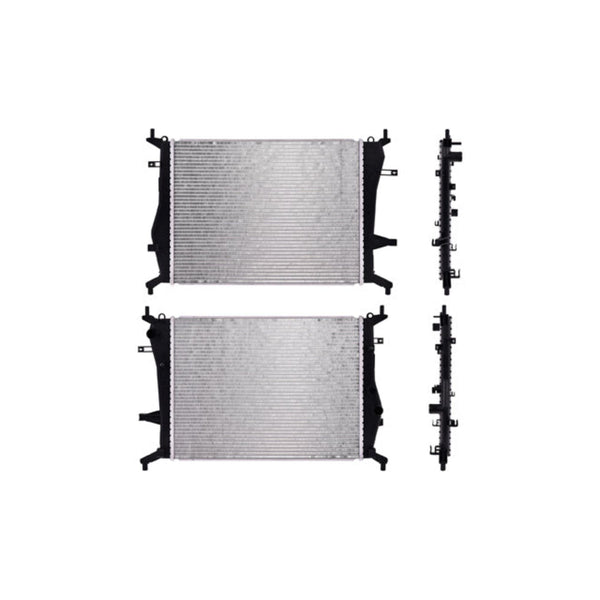 Radiador Cv Aveo 18-23 L4 1.5 Lts Std C/Aa 20 1/2X15 2/3X16Mm Alum Sold Polar