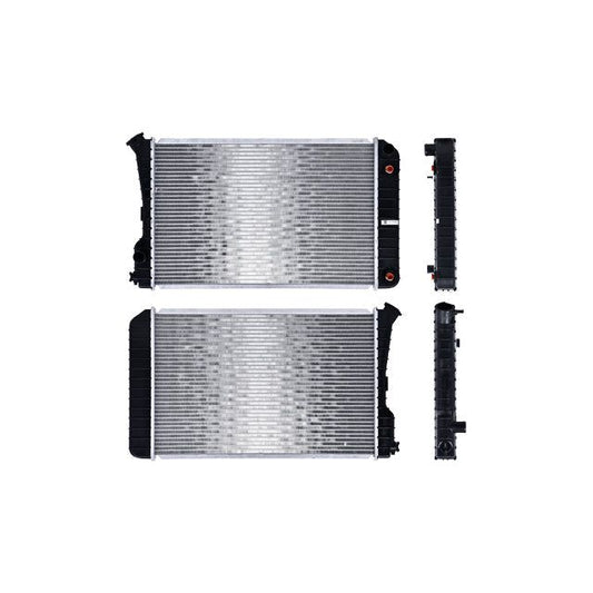 Radiador Cv Blazer/S-10 83-89 V6 2.8 Lts Aut C/S Aa 23 5/8X14 7/8X26Mm Alum Sold Cn