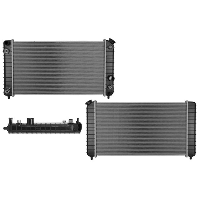 Radiador Cv Blazer/Suburban 96-05 V6 4.3 Lts 2 Enfriadores S/Aa Aut 26 2/9X14 7/8X26Mm Alum Sold Polar