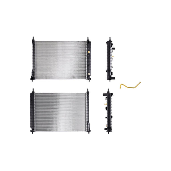 Radiador Cv Captiva 06-11 L4 V6 2.4, 3.0, 3.2 Lts C/S Aa Aut 26 3/8X20X26Mm Alum Sold Polar