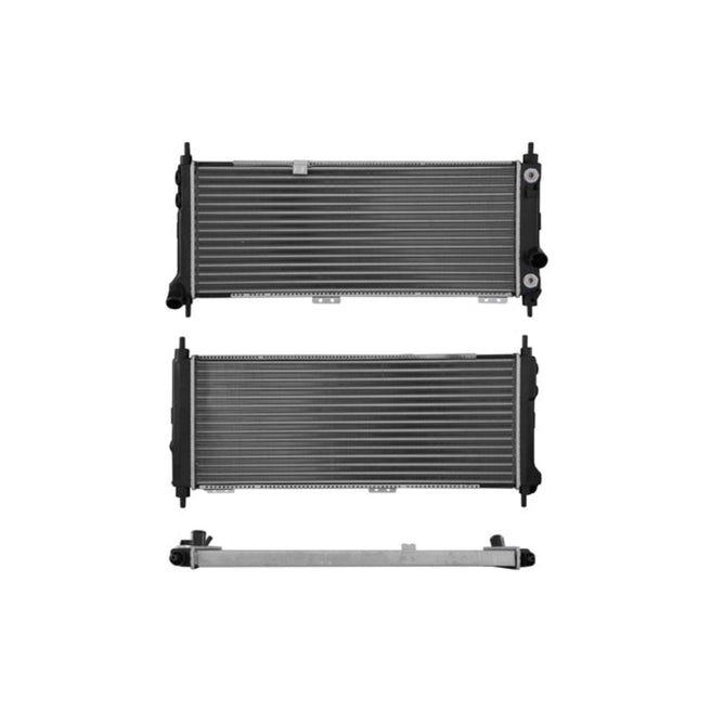 Radiador Cv Chevy/Monza/Pick Up 94-12 L4 1.4/1.6 Lts Largo C/Aa Aut 26 7/9X10 1/2X34Mm Alum Mec Nac