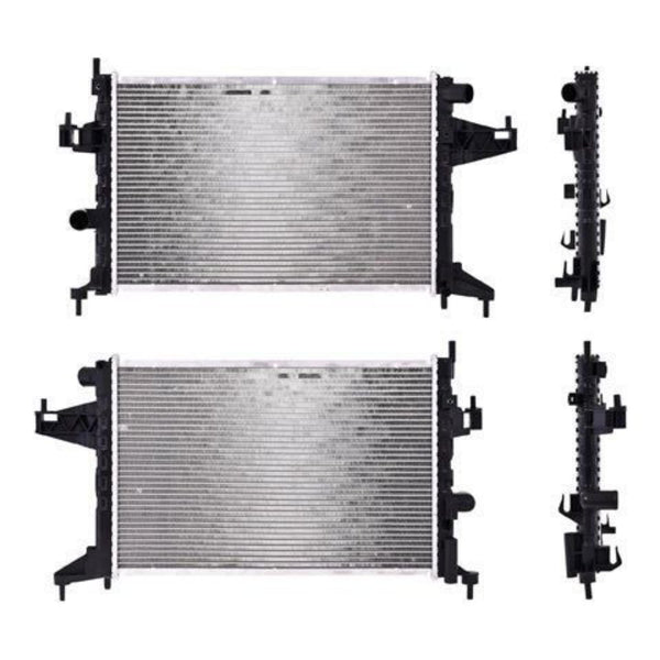 Radiador Cv Corsa 02-10 1.8 Lts Std C/S Aa 21 1/4X14X26Mm Alum Sold Polar