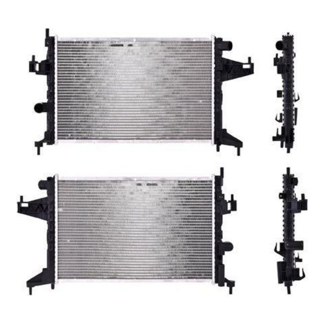 Radiador Cv Corsa 02-10 1.8 Lts Std C/S Aa 21 1/4X14X26Mm Alum Sold Polar