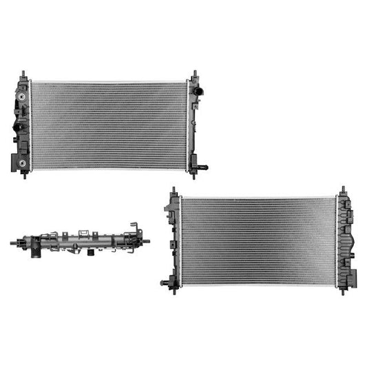 Radiador Cv Impala 14-20 V6 3.5 Lts Aut C/S Aa 26 7/9X14 7/8X26Mm Alum Sold Polar