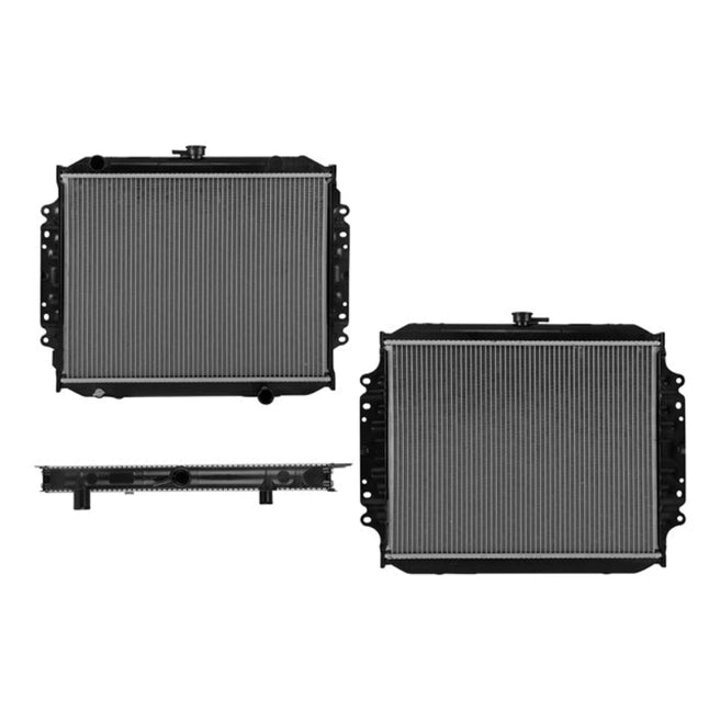 Radiador Cv Luv 97-05 Std C/S Aa Toma Sup Lado Izq 16 1/3X20 4/5X26Mm Alum Sold Polar