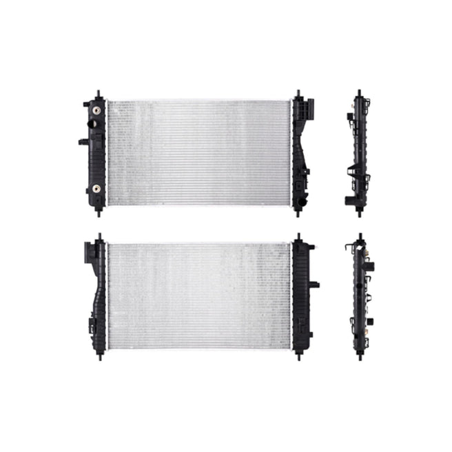 Radiador Cv Malibu 13-16 L4 2.0, 2.5 Lts C/S Aa Aut (P/ Sensor De Temperatura/Ventiladores) 26 7/9X15 2/7X16Mm Alum Sold Polar