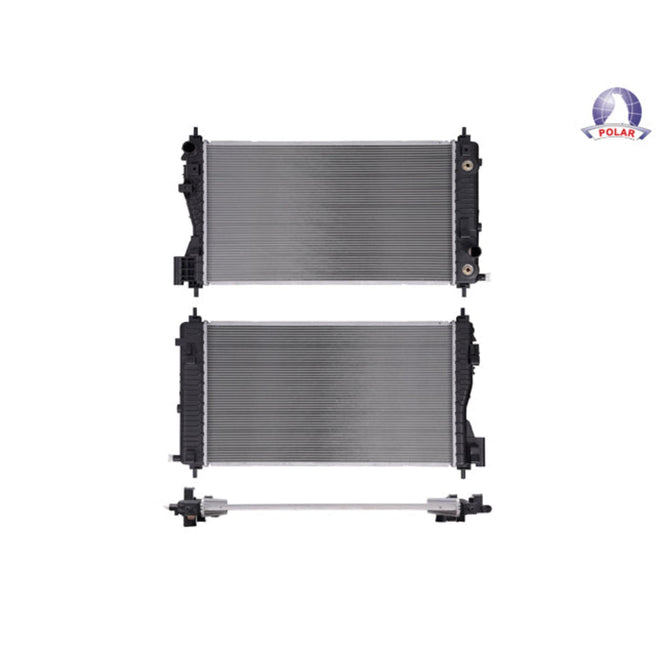 Radiador Cv Malibu 13-15 L4 2.0, 2.5 Lts Aut C/S Aa Sin Base Para Sensor 26 7/9X14 7/8X16Mm Alum Sold Polar