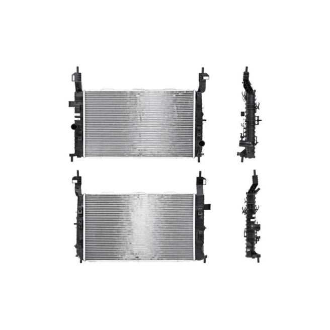 Radiador para Chevrolet Meriva 2004-2006 L4 1.8 L Manual con A/C 24X14X26Mm Alum Sold Nac