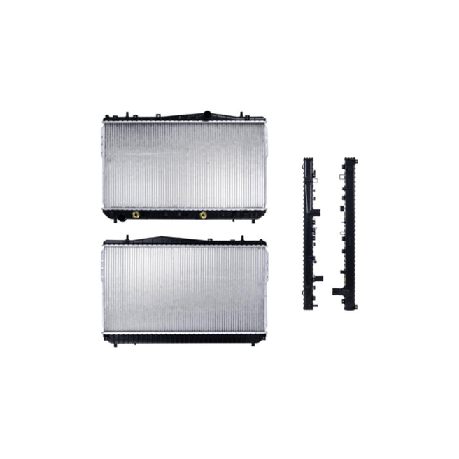 Radiador Cv Optra 04-10 L4 2.0 Lts C/Aa Aut 14 4/7X27 1/2X16Mm Alum Sold Polar