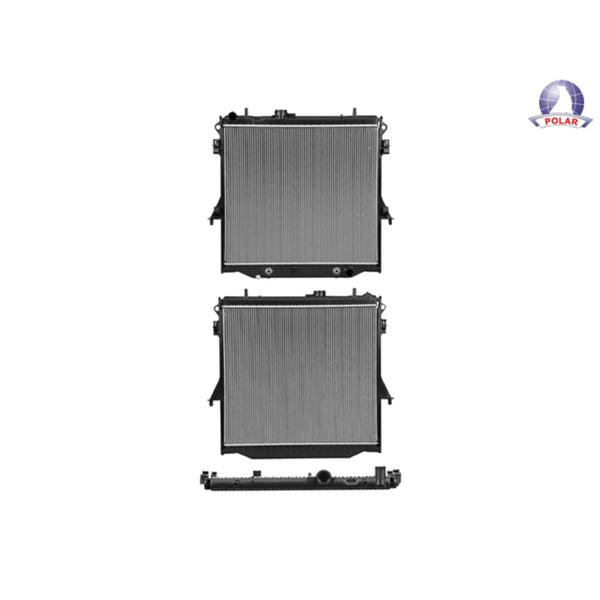 Radiador Cv S-10 12-16 L4 2.4 Lts Aut C/S Aa (Sin Pibote De Retroceso) 22 5/6X25 3/7X26Mm Alum Sold Polar