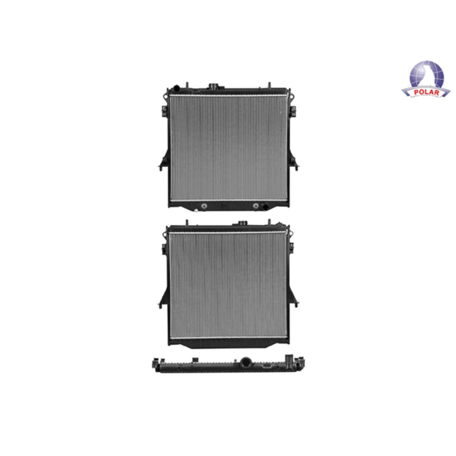 Radiador Cv S-10 12-16 L4 2.4 Lts Aut C/S Aa (Sin Pibote De Retroceso) 22 5/6X25 3/7X26Mm Alum Sold Polar