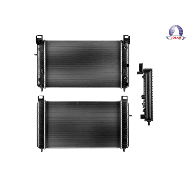 Radiador Cv Silverado/Cheyenne/Sonora/Suburban/Tahoe/Sierra/Yukon/Escalade 99-13 V8 4.8/5.3/6.0 Lts C/S Aa Aut 28 1/4X17 1/4X26Mm Alum Sold Polar