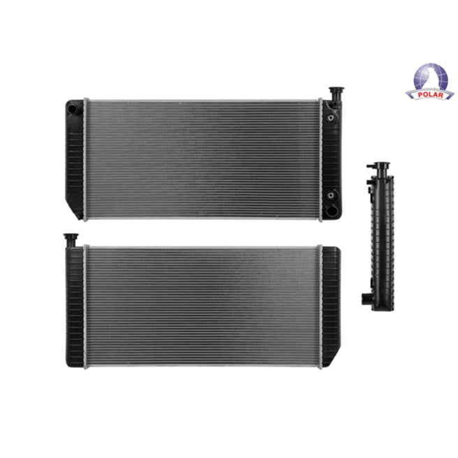 Radiador Cv Silverado/Suburban 95-00 V8 5.0, 5.7 Lts C/S Aa Aut 34X17 1/4X26Mm Alum Sold Polar