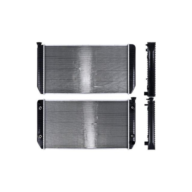Radiador Cv Suburban/Heavy Duty 2500/3500 94-00 V8 7.4 Lts 2 Enfriadores C/S Aa Aut 34X19 1/5X48Mm Alum Sold Polar