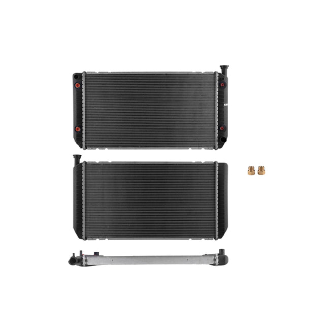 Radiador Cv Pu 94-00 V8 7.4 Lts Aut 34X19 2/5X48 Alum Sold Polar