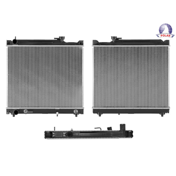 Radiador Cv Tracker/Sunrunner/Gd Vitara/Vitara/Sidekick 99-08 L4/V6 1.6/1.8/2.0/2.5 Lts C/Aa Aut 16 3/4X20 2/5X26Mm Alum Sold Polar