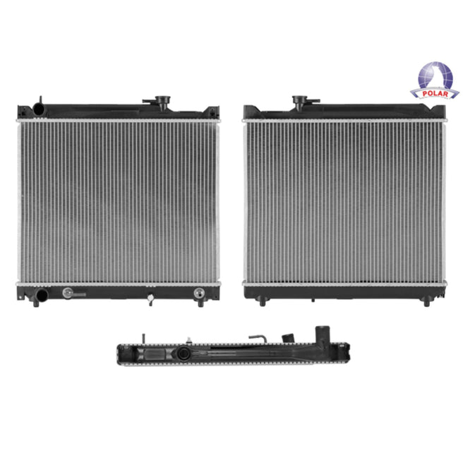 Radiador Cv Tracker/Sunrunner/Gd Vitara/Vitara/Sidekick 99-08 L4/V6 1.6/1.8/2.0/2.5 Lts C/Aa Aut 16 3/4X20 2/5X26Mm Alum Sold Polar