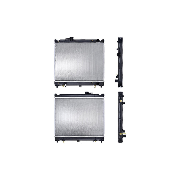 Radiador Cv Tracker/Vitara 94-98 L4 1.6 Lts C/S Aa Aut 14 5/6X19 1/5X26Mm Alum Sold Polar