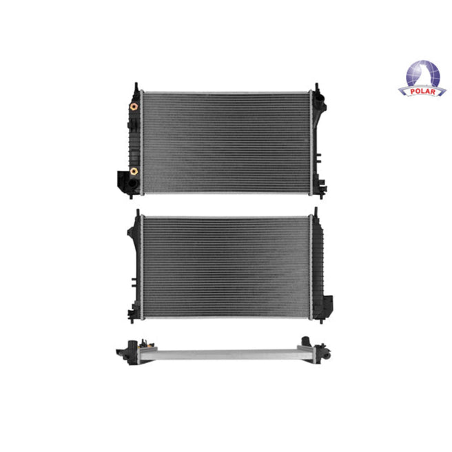 Radiador Cv Vectra 02-08 L4 2.0/V6 2.8 Lts C/Aa Aut 25 3/5X15 2/7X26Mm Alum Sold Polar