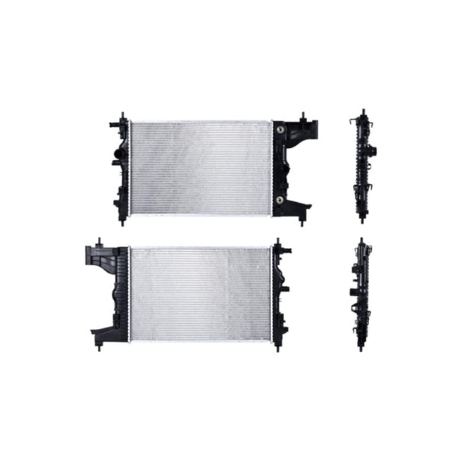 Radiador Cv Cruze 10-14 L4 1.8, 2.0 Lts C/S Aa Aut 22 5/6X14 7/8X16Mm Alum Sold Polar