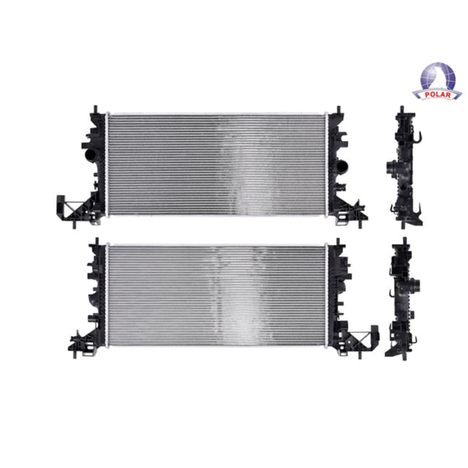 Radiador Cv Cruze 15-19 L4 1.4 Lts Std C/Aa 26 2/3X12 1/5X26Mm Alum Sold Polar