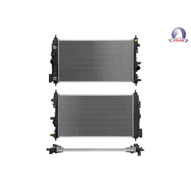 Radiador Cv Cruze 11-16 Linea Anterior L4 1.4, 1.8 Lts Aut C/S Aa 26 7/9X14 7/8X26Mm Alum Sold Polar