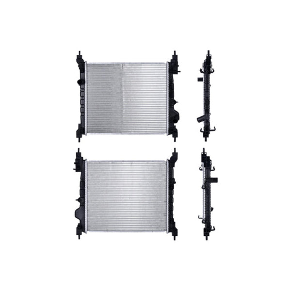 Radiador Cv Spark 11-17 Linea Anterior/Beat 18-21 L4 1.2 Lts C/S Aa Std 17 5/7X15 2/7X16Mm Alum Sold Polar