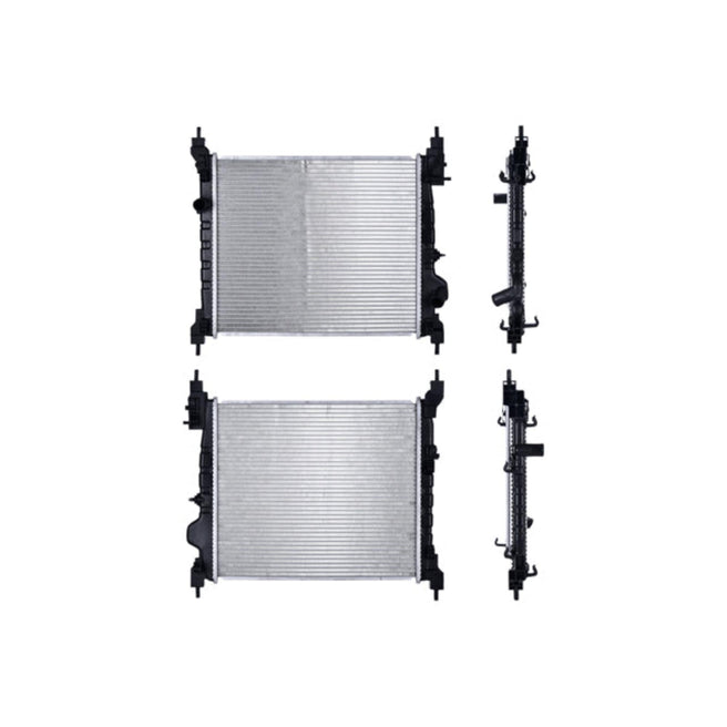 Radiador Cv Spark 11-17 Linea Anterior/Beat 18-21 L4 1.2 Lts C/S Aa Std 17 5/7X15 2/7X16Mm Alum Sold Polar