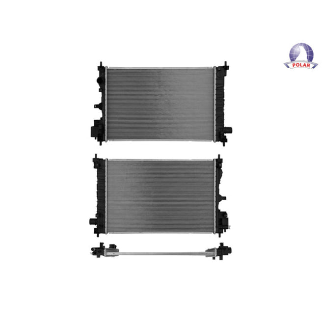 Radiador Cv Spark 16-21 L4 1.4 Lts Linea Nueva C/S Aa Std 23 5/8X15 3/4X16Mm Alum Sold Polar