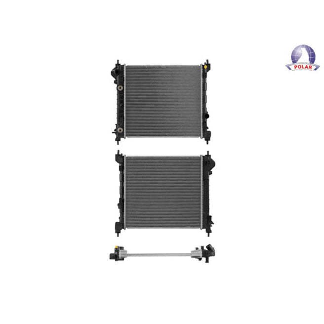Radiador Cv Spark 11-17 Linea Anterior/Beat 18-21 L4 1.2 Lts C/S Aa Aut 17 5/7X16 4/7X16Mm Alum Sold Polar