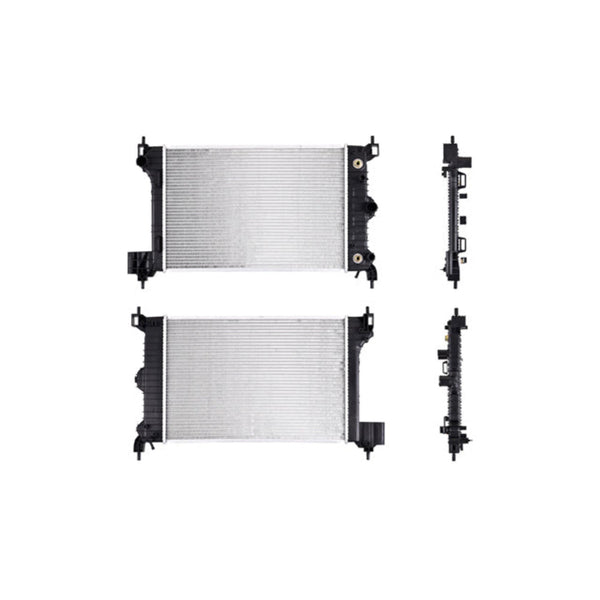 Radiador Cv Sonic 12-19 L4 1.4, 1.6, 1.8 Lts C/Aa Aut 21 2/3X14 1/2X16Mm Alum Sold Polar
