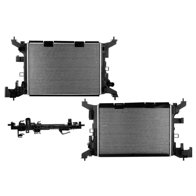 Radiador Cv Onix 20-24 L3 1.0, 1.3 Lts Std C/S Aa 26 7/9X16 1/2X16Mm Alum Sold Polar