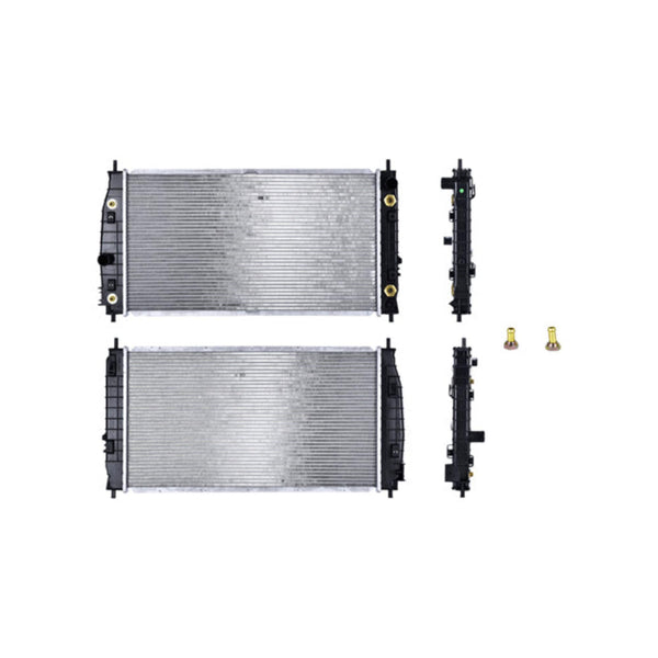 Radiador Cr 300 M/Concorde/Intrepid/Lhs 98-04 V6 3.2/3.5 Lts 2 Enfriadores Automatico 26 4/7X14 1/2X26Mm Alum Sold Polar