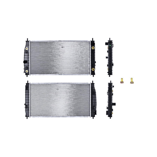 Radiador Cr 300 M/Concorde/Intrepid/Lhs 98-04 V6 3.2/3.5 Lts 2 Enfriadores Automatico 26 4/7X14 1/2X26Mm Alum Sold Polar