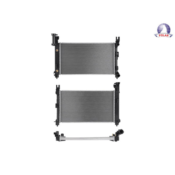Radiador Cr Caravan/Voyager 93-95 V6 3.0 Lts T/Lineales C/S Aa Aut 25 4/5X14 7/8X32Mm Alum Sold Polar