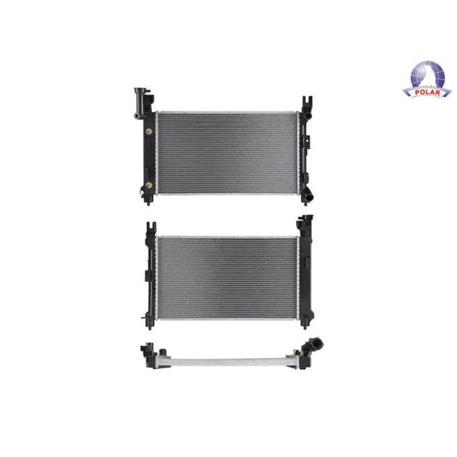 Radiador Cr Caravan/Voyager 93-95 V6 3.0 Lts T/Lineales C/S Aa Aut 25 4/5X14 7/8X32Mm Alum Sold Polar