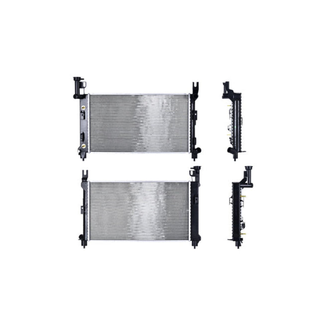 Radiador Cr Caravan/Voyager/Town Country 93-95 (Gollete Lado Izquierdo) L4 V6 2.5, 3.0 Lts C/S Aa Aut 25 4/5X14 7/8X32Mm Alum Sold Polar