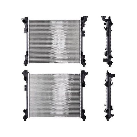 Radiador Cr Grand Caravan 08-19 3.6, 4.0 Lts C/S Aa Aut 24 1/7X20 2/5X32Mm Alum Sold Polar