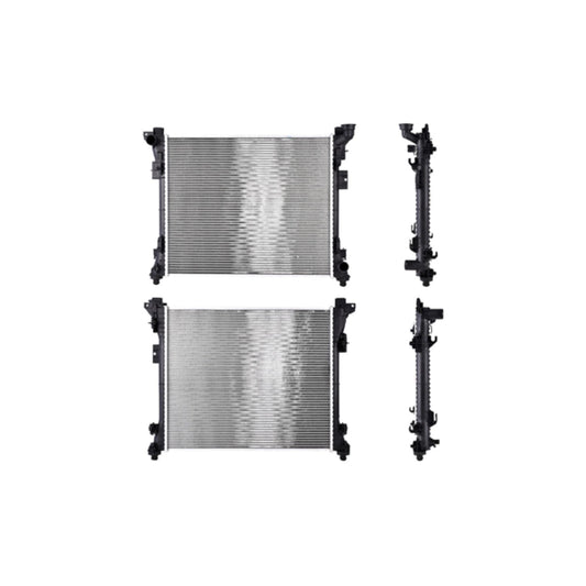 Radiador Cr Grand Caravan 08-19 3.6, 4.0 Lts C/S Aa Aut 24 1/7X20 2/5X32Mm Alum Sold Polar