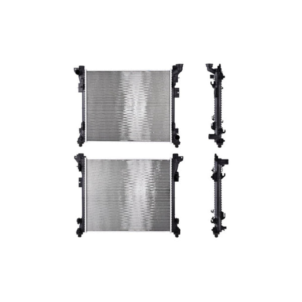 Radiador Cr Grand Caravan 08-19 3.6, 4.0 Lts C/S Aa Aut 24 1/7X20 2/5X32Mm Alum Sold Polar