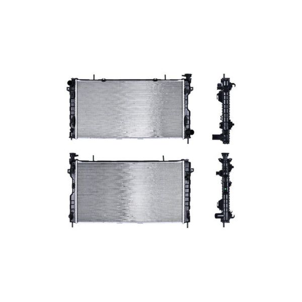 Radiador Cr Caravan 05-07 L4 2.4 Lts Aut C/S Aa 30 1/4X16X32Mm Alum Sold Polar