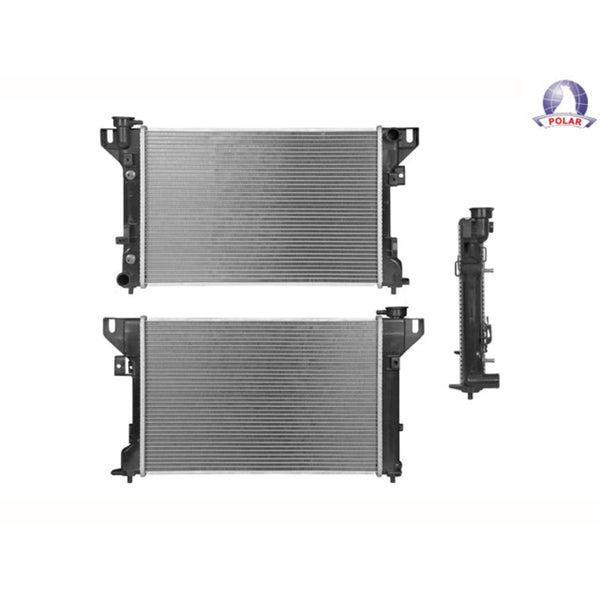 Radiador Cr Shadow/Spirit/Lebaron/Daytona 91-94 L4 V6 2.2, 2.5, 3.0 Lts C/S Aa Aut 22 4/9X14 7/8X32Mm Alum Sold Polar