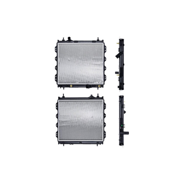 Radiador Cr Pt Cruiser 01-10 L4 2.4 Lts C/Aa Aut 18 1/9X20X26Mm Alum Sold Polar